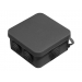 Разветвительная коробка КР2603-08 чёрного цвета IP55